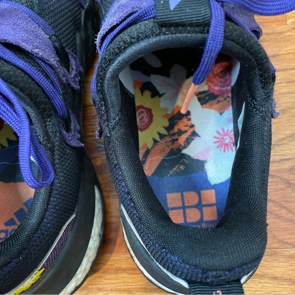 Adidas Size 8 Trae Young‎ 1 Sneakers Black Team Purple